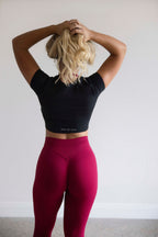 Crop Cross Tee