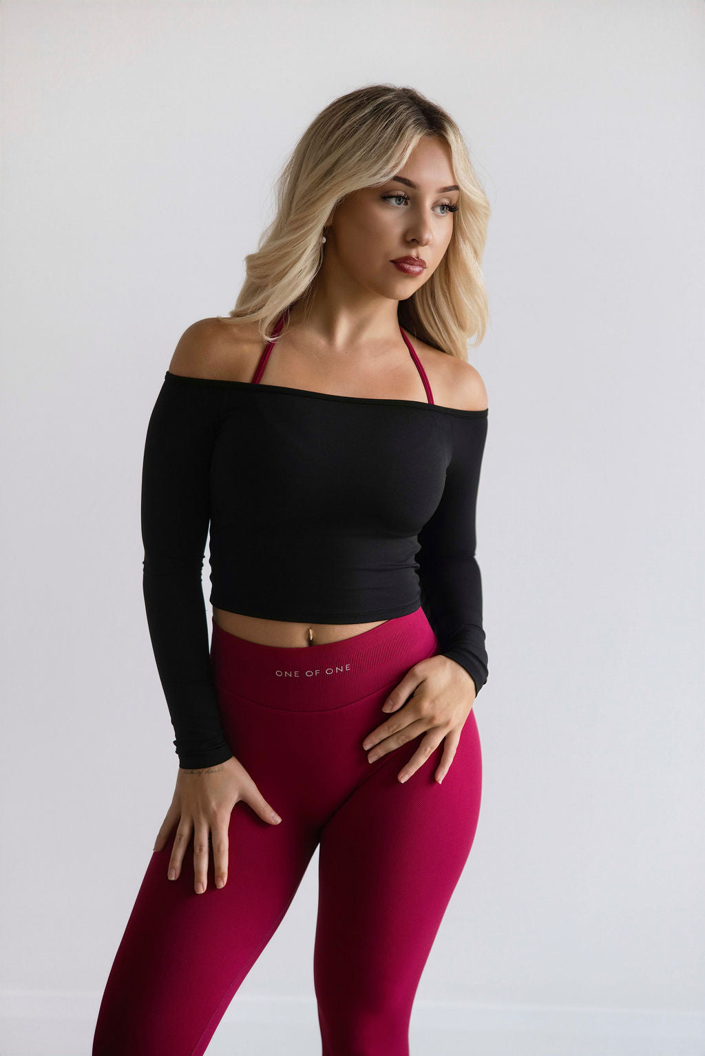 Off Shoulder Long Sleeve Top