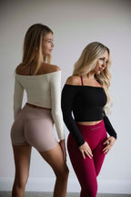Off Shoulder Long Sleeve Top